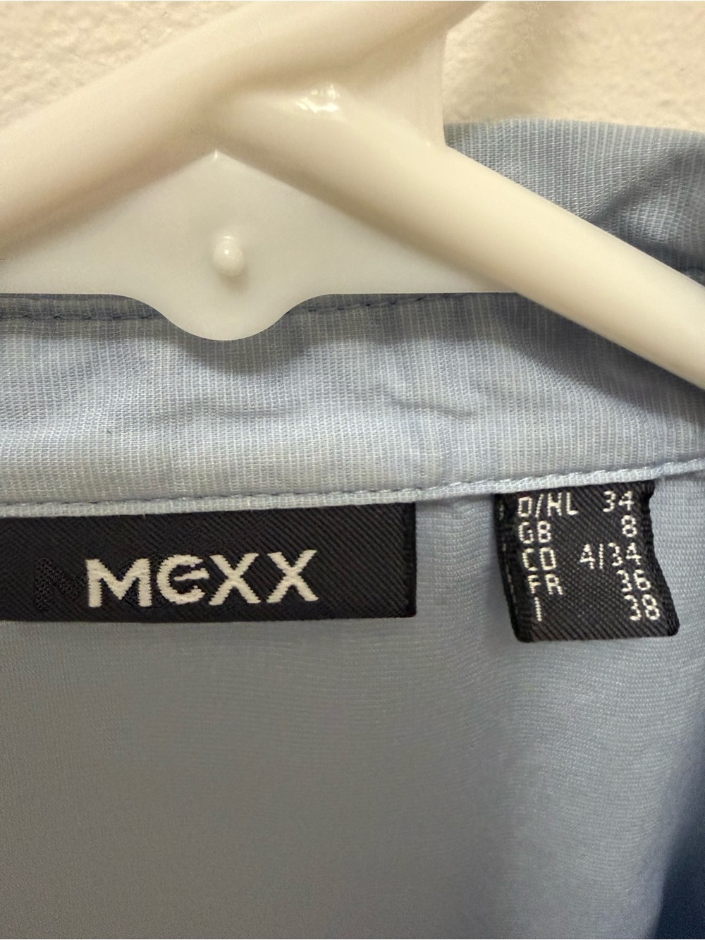 Mexx Light Blue Collared Shirt - Picture 5 of 9